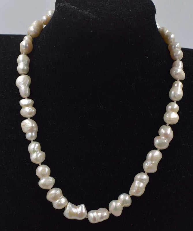 Baroque Freshwater Pearl Necklace 18mm 18 Inch