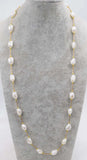 Baroque Freshwater Pearl Necklace 30 Inch Beads