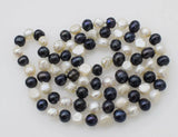Baroque & Near Round Freshwater Pearl Necklace 30 Inch