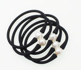Freshwater Pearl 10-11mm Silicone Bracelet 7.5 Inch