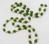 Freshwater Pearl 7-8mm Long Necklace 34 Inch Nature Beads