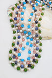 Freshwater Pearl 7-8mm Long Necklace 34 Inch Nature Beads