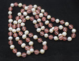 Freshwater Pearl 7-8mm Long Necklace 34 Inch Nature Beads