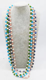 Freshwater Pearl 7-8mm Long Necklace 34 Inch Nature Beads