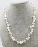 Baroque Freshwater Pearl Necklace 17 inch Natural Beads