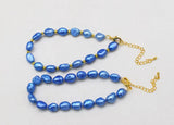 Baroque Freshwater Pearl Bracelet 7.5inch Beads