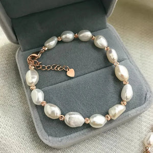 Freshwater Pearl Baroque Bracelet 7.5inch