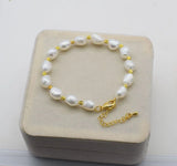 Freshwater Pearl Baroque Bracelet 7.5inch
