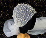 Pearl Lace Headband Wedding Hair Ornament Accessories