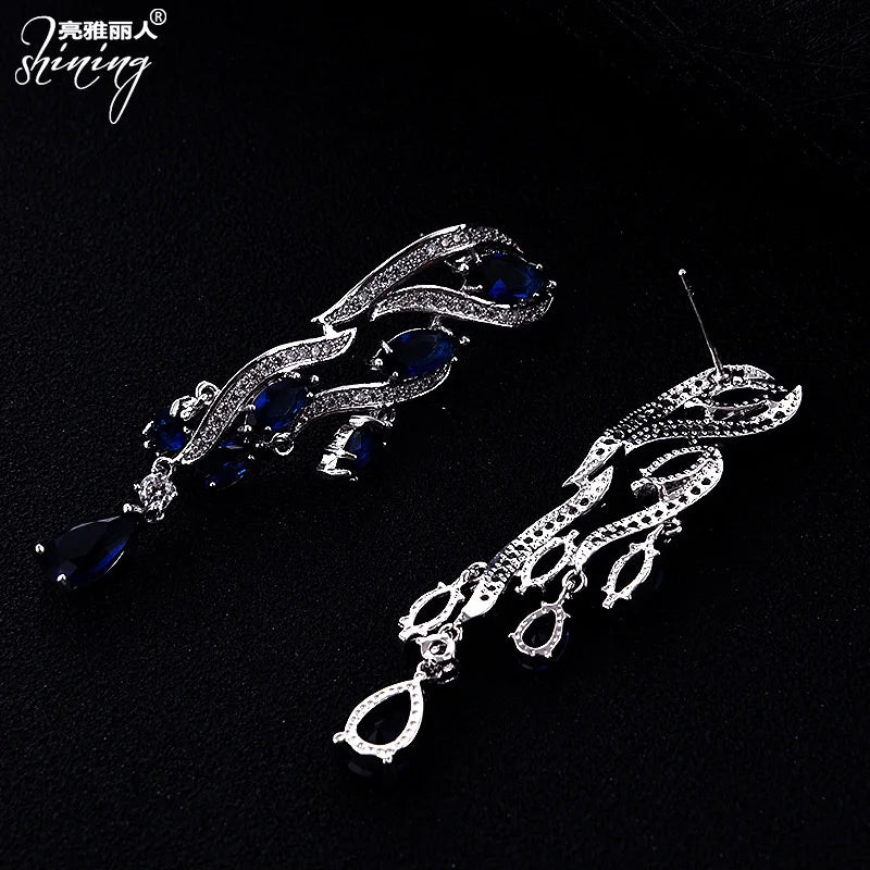 Liangya Beauty Tassel Drop Earrings Real Protection Accessories