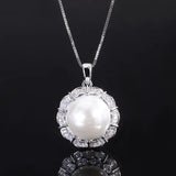 Elegant Beizhu Diamond Ring Pendant Ear Stud Set
