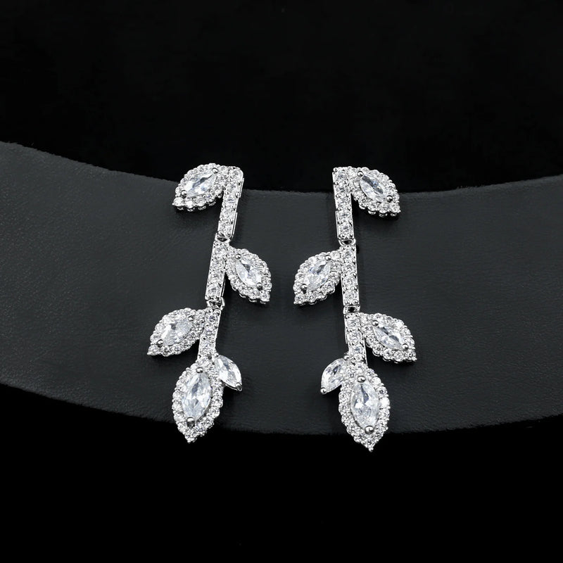Bright Beauty Earrings with Personalized Branch Design