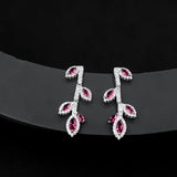 Bright Beauty Earrings with Personalized Branch Design