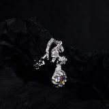 French Style S925 Silver Branch Ear Cuff
