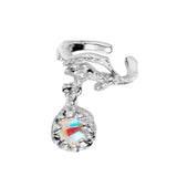 French Style S925 Silver Branch Ear Cuff