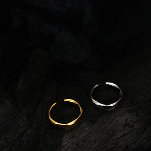 S925 Sterling Silver Geometric Earbone Clip