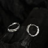 Mint Green Drop Glue Girl Earrings - S925 Sterling Silver