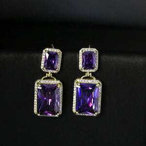 Glittering Zircon Jewels for Versatile Female Minority