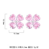 Korean Four Leaf Clover Earrings