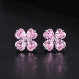 Korean Four Leaf Clover Earrings