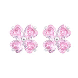 Korean Four Leaf Clover Earrings