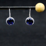Japan & South Korea Women's Ins High-End Zircon Earrings