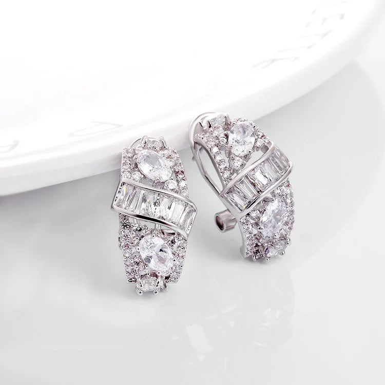 Japanese Hair Pin Clip with Real Jewels - Small Fresh Bride