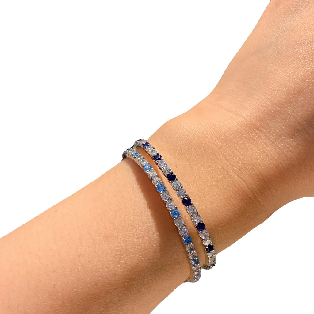 Micro Inlaid Treasure Bracelet with Real Jewels
