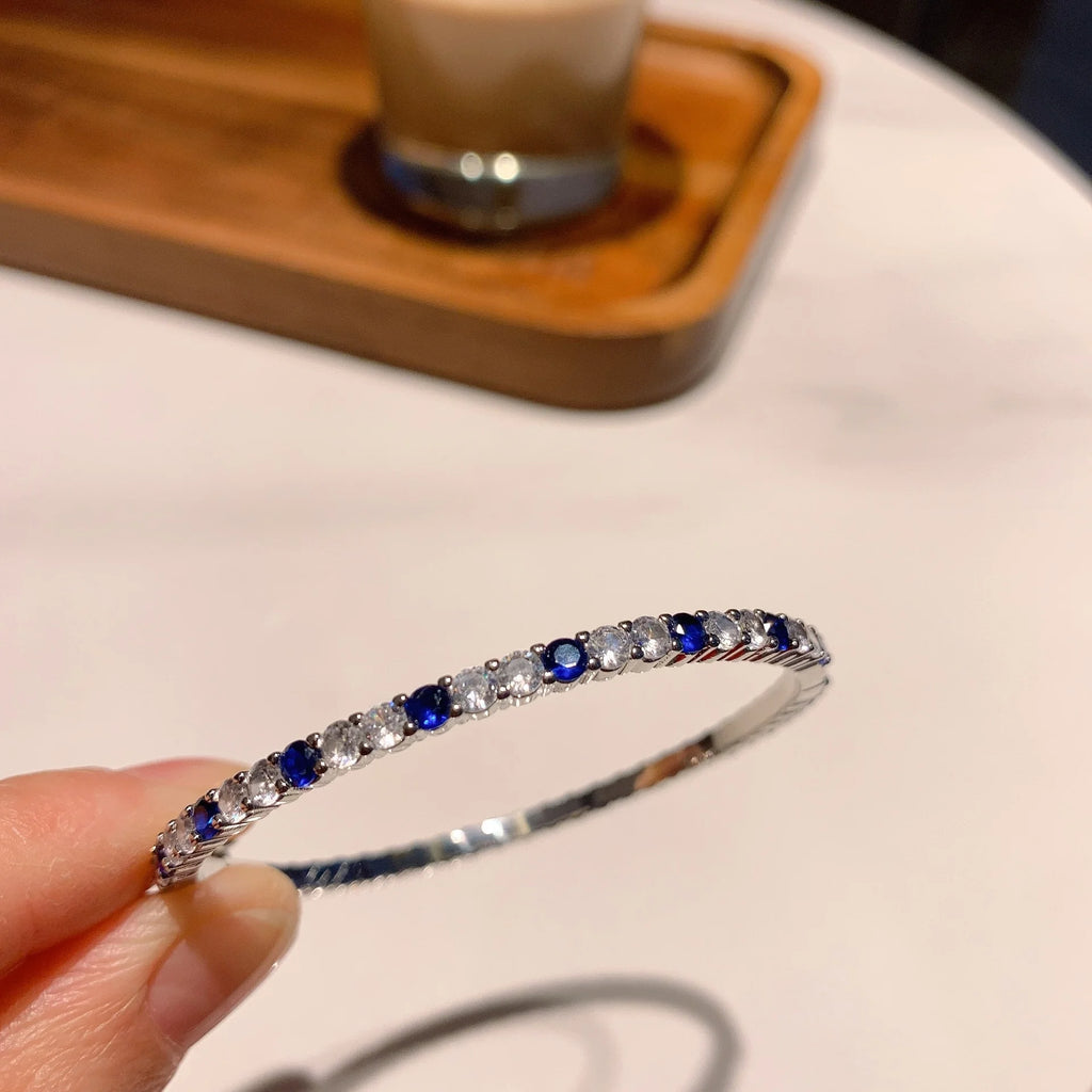 Micro Inlaid Treasure Bracelet with Real Jewels