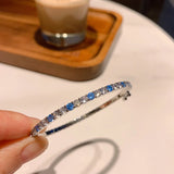 Micro Inlaid Treasure Bracelet with Real Jewels