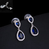 Water Drop Zircon Earrings