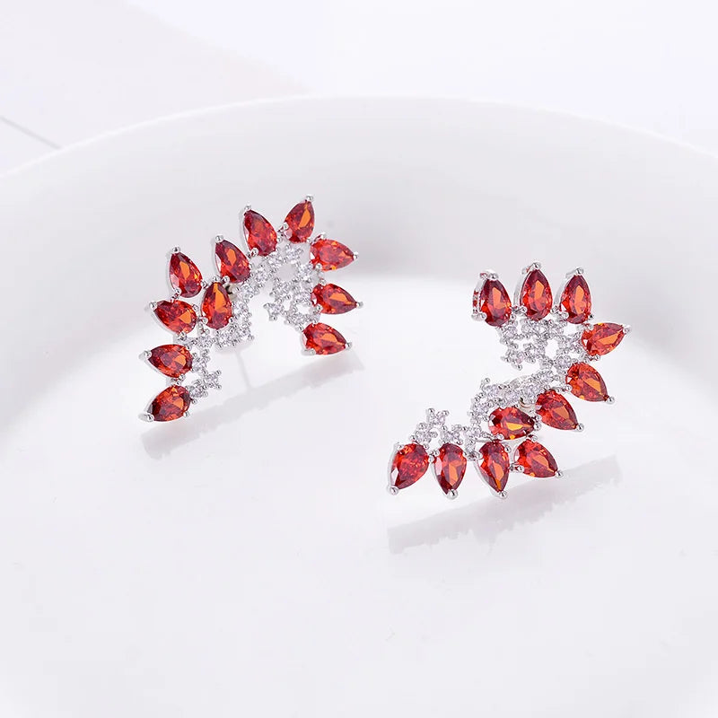 Versatile Personality Zircon Earrings
