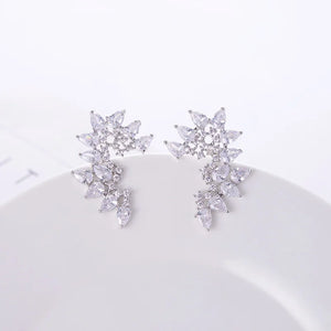 Versatile Personality Zircon Earrings