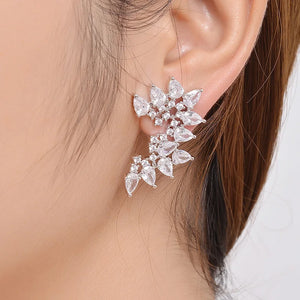 Versatile Personality Zircon Earrings