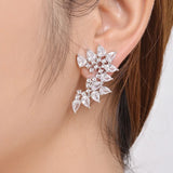 Versatile Personality Zircon Earrings