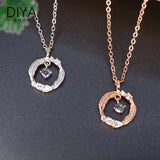 925 Silver Guard Wing Feather Pendant Small Version INS Wind Clavicle Necklace