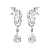 Zircon Long Tassel Earrings, Versatile Personality Jewelry
