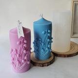 Geometric Pillar Candle Moulds Silicone DIY Soap Resin Mold