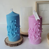 Geometric Pillar Candle Moulds Silicone DIY Soap Resin Mold