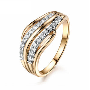 Geometric Line Ring for Women