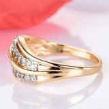 Geometric Line Ring for Women