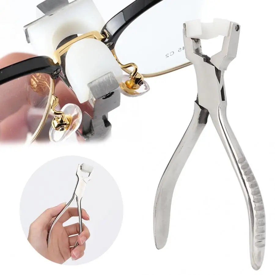 Glasses Plier Set for Spectacle Adjusting Nose Pad Arm Temple Bridge
