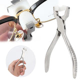 Glasses Plier Set for Spectacle Adjusting Nose Pad Arm Temple Bridge