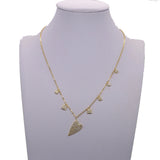 S925 Silver Heart Shape Necklace Layer Sexy Choker Jewelry
