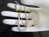 Adjustable Silver Tennis Bracelet with Zirconia Stones
