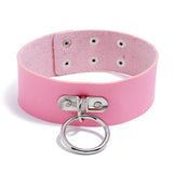 Goth Choker Necklaces - Punk Gothic Rivets Chains Harajuku Jewelry
