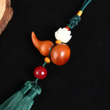 Lucky Charm Pendant Gourd Car Rearview Mirror Hanging