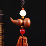 Lucky Charm Pendant Gourd Car Rearview Mirror Hanging