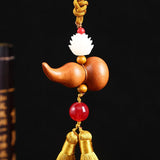 Lucky Charm Pendant Gourd Car Rearview Mirror Hanging