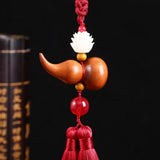 Lucky Charm Pendant Gourd Car Rearview Mirror Hanging